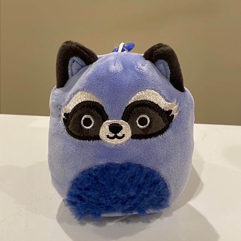 NWT 3.5” Duranga the Raccoon Squishmallow Clip
